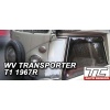 VW T1 Transporter, Bus, Camping -1967 - owiewki bocznych przednich szyb / Front side window, wind deflectors / Vorne Seitenwindabweiser