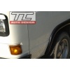 VW T3 Carat / Westfalia / Bus / Transporter / Doka /  Transporter - nadkola zewnętrzne (ranty) - przód, nakładki poszerzające, ochronne na błotniki - TC-T3-08